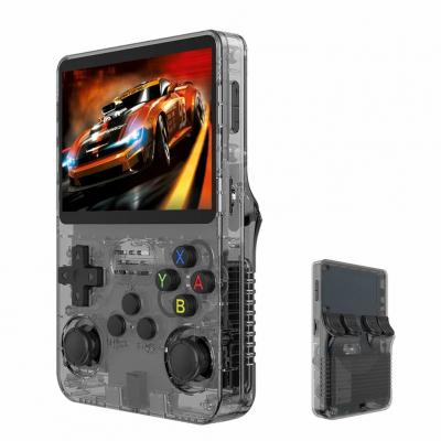 R36S Retro Handheld Video Game Console Linux System 3.5-inch IPS Screen Portable Handheld Video Player 64GB 15000 Games